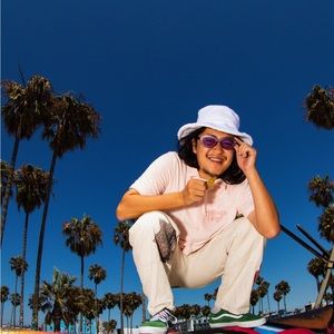 Hüntz chop is Sus Terry cloth shirt pink